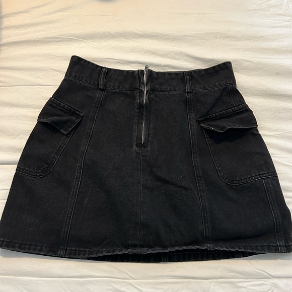 Cider Skirts Black Cider Cargo Mini Skirt Poshmark